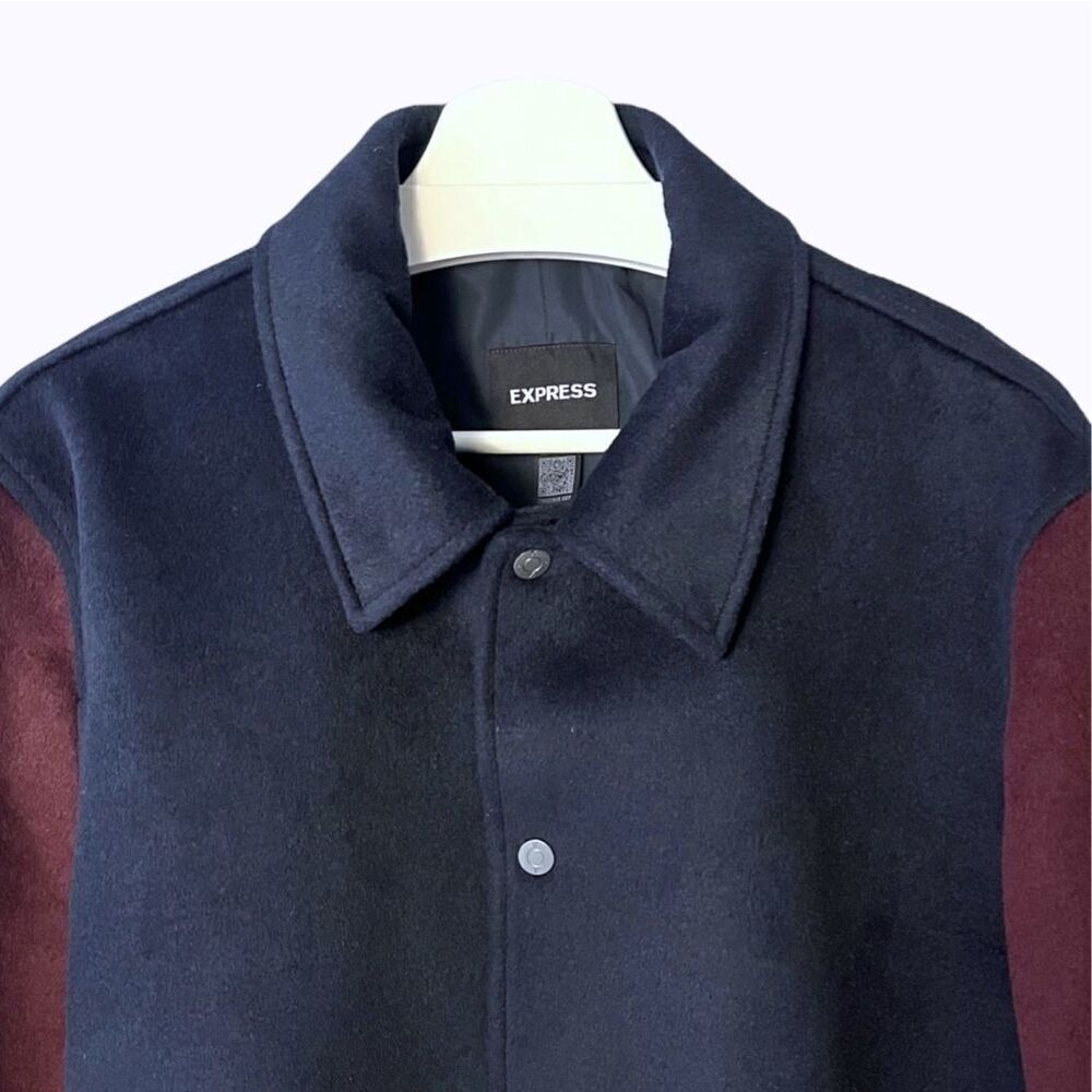 Express Color-Block Wool-Blend Water-Resistant Bo… - image 5